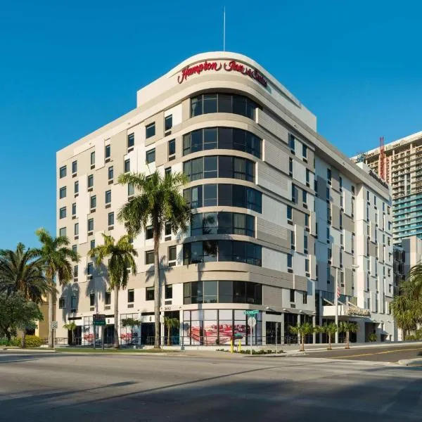 Hampton Inn & Suites Miami Wynwood Design District, FL，位于Atlantic Heights的酒店