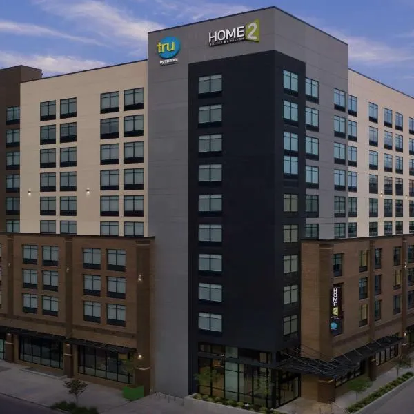 Home2 Suites By Hilton Nashville Downtown Convention Center，位于纳什维尔的酒店