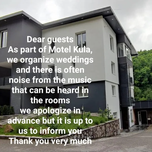 Motel "KULA"，位于Međedi的酒店