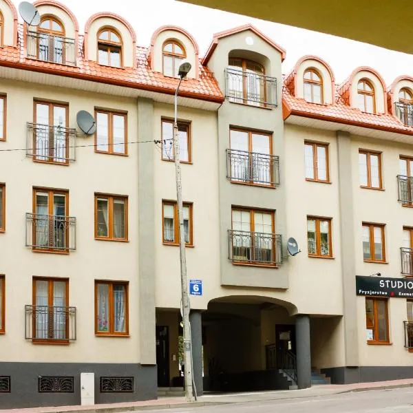 Piękna Apartments Grey，位于Łomża Stara-Zosin的酒店