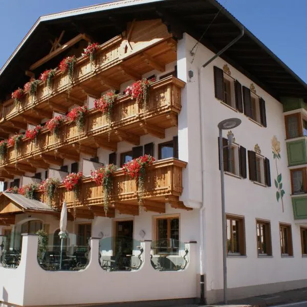 金色玫瑰酒店，位于Valdaora di Sotto的酒店