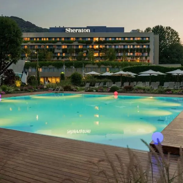 科莫湖喜来登酒店，位于Uggiate的酒店