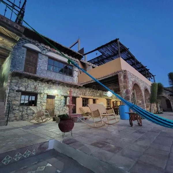 HOTEL RINCÓN MAGICO REAL DE CATORCE，位于雷亚尔卡托尔塞的酒店