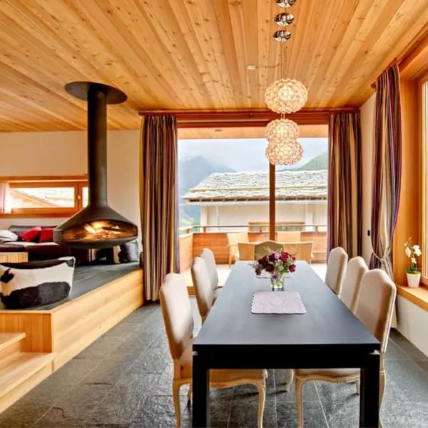 Chalet Chloe - Saas-Fee，位于萨斯费的酒店