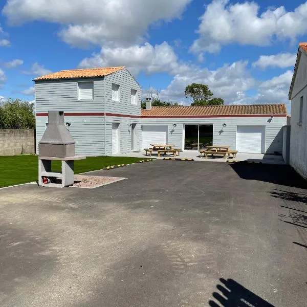 La maison d'Ilaude de 7 à 14 personnes，位于Talmont-Saint-Hilaire的酒店
