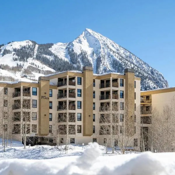 The Plaza Condominiums by Crested Butte Mountain Resort，位于Mount Crested Butte的酒店