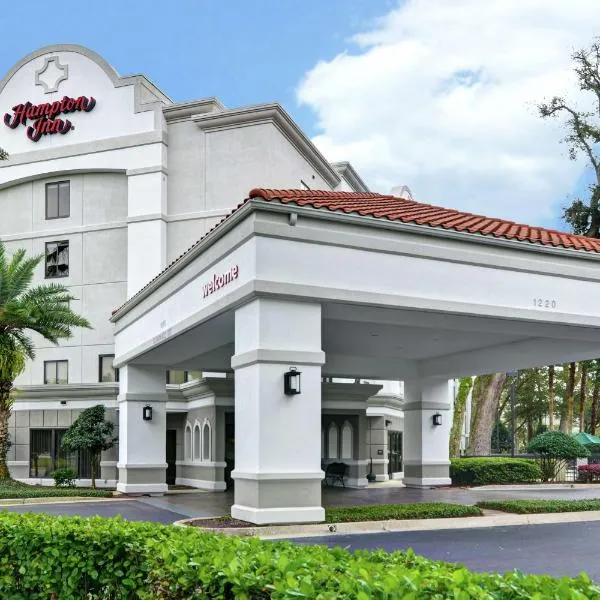 杰克逊维尔蓬特韦德拉汉普顿旅馆，位于杰克逊维尔海滩的酒店