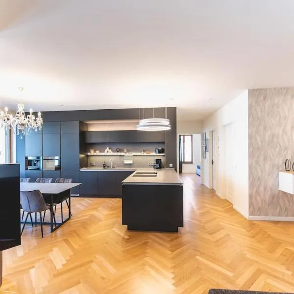 TIP! Design trifft Lage 120 qm Premium Apartment，位于德累斯顿的酒店