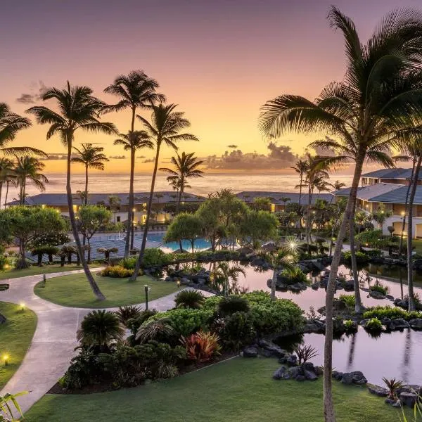 Hilton Vacation Club The Point at Poipu Kauai，位于Kukuiula的酒店
