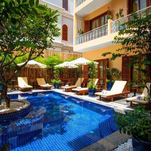 豪斯精品生态酒店，位于Ta Khmau的酒店