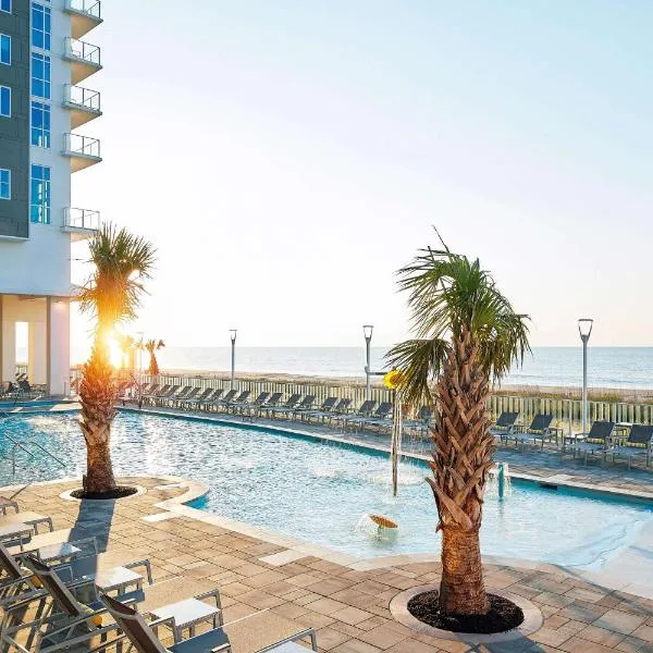 Hilton Grand Vacations Club Ocean Enclave Myrtle Beach，位于默特尔比奇的酒店