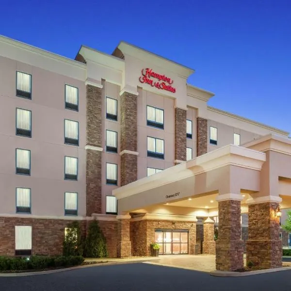 罗厄诺克机场/谷景购物中心汉普顿套房酒店，位于Roanoke Regional Airport-Woodrum Field的酒店