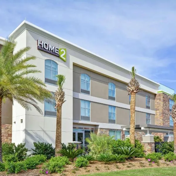 Home2 Suites By Hilton St. Simons Island，位于The Meadows的酒店