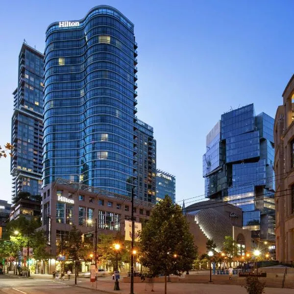 Hilton Vancouver Downtown, BC, Canada，位于温哥华的酒店