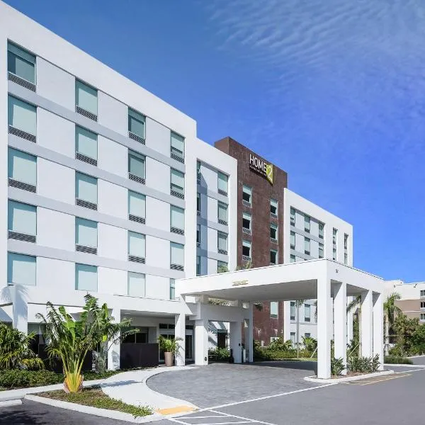 Home2 Suites By Hilton Ft. Lauderdale Airport-Cruise Port，位于迈阿密花园的酒店