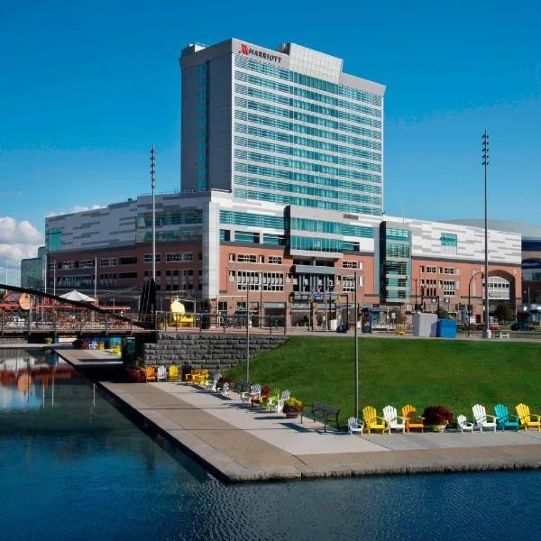 Buffalo Marriott at LECOM HARBORCENTER，位于西塞尼卡的酒店