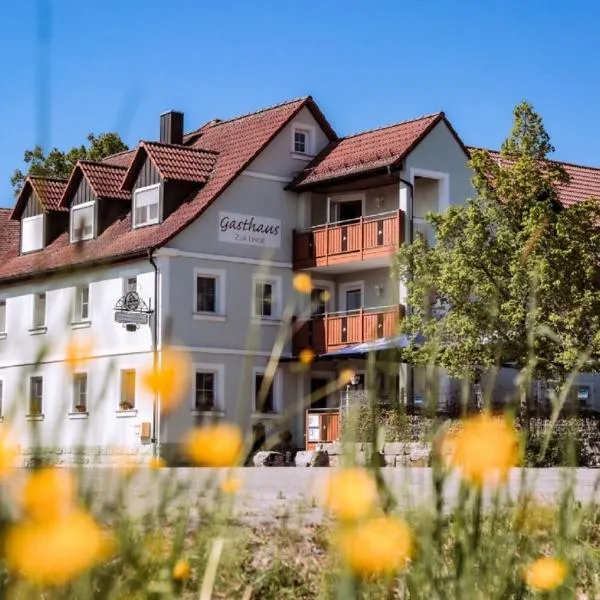 Gasthaus zur Linde，位于Oberwörnitz的酒店