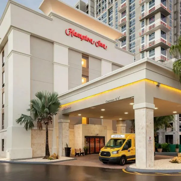 汉普顿酒店迈阿密/戴德兰，位于迈阿密的酒店