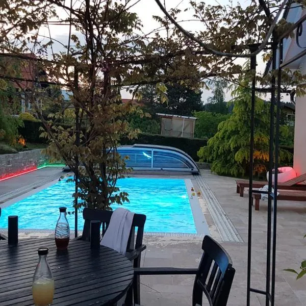 Ferienwohnung mit Pool an der Apfelstraße，位于Puch bei Weiz的酒店