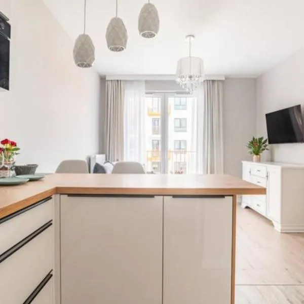 LUX 2 pokojowe Apartment in Warszawa z bezpłatnym podziemnym parkingem，位于华沙的酒店
