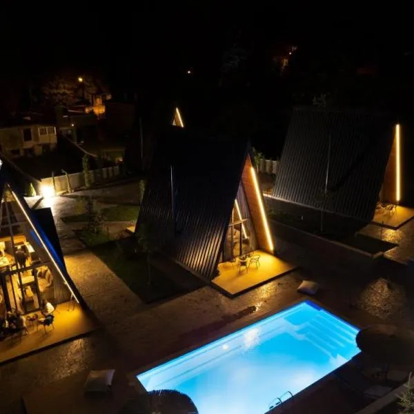 Pavliani4rest - Luxury Cabins，位于Elevtherokhórion的酒店