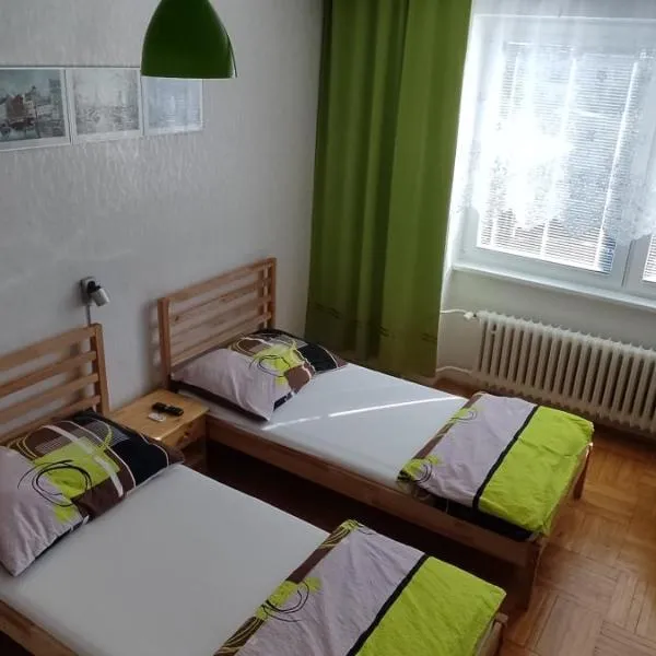 Zelený pokoj，位于莫海尔尼采的酒店