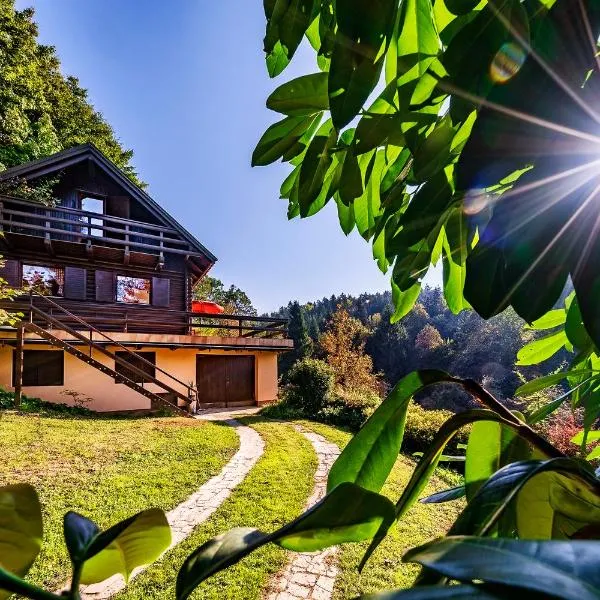 Chalet FOREST Villa，位于卢布尔雅那的酒店