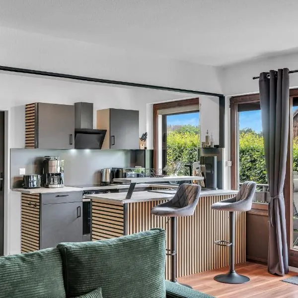 STANMA Luchspartment ruhig und zentral mit großem Balkon und Parkplatz，位于布劳恩拉格的酒店