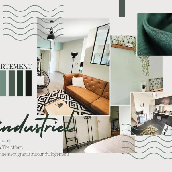 T3 neuf L'INDUSTRIEL，位于里永的酒店