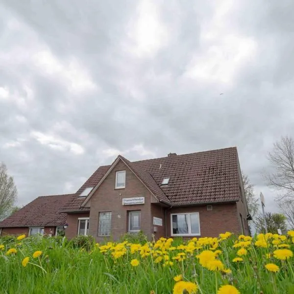 Hotel Pension Schienfatt am Dornumersieler Tief，位于多尔努姆的酒店