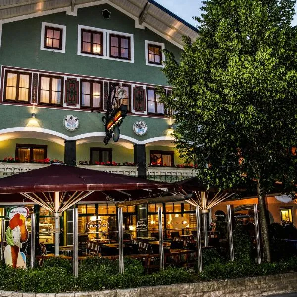 麦尔咖啡店旅馆 ，位于萨尔察赫河畔戈灵的酒店
