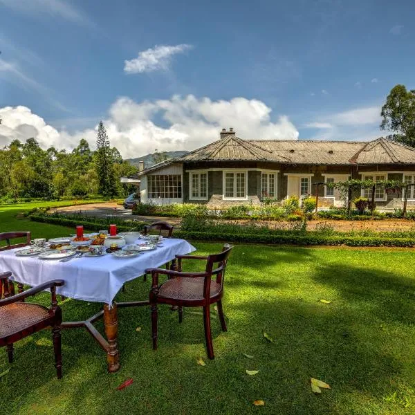 Lockhart Bungalow Munnar - A CGH Earth SAHA Experience，位于蒙纳的酒店