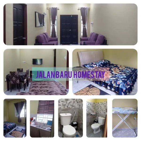 homestay jalan baru sg duri，位于Kampong Sungai Rambai的酒店