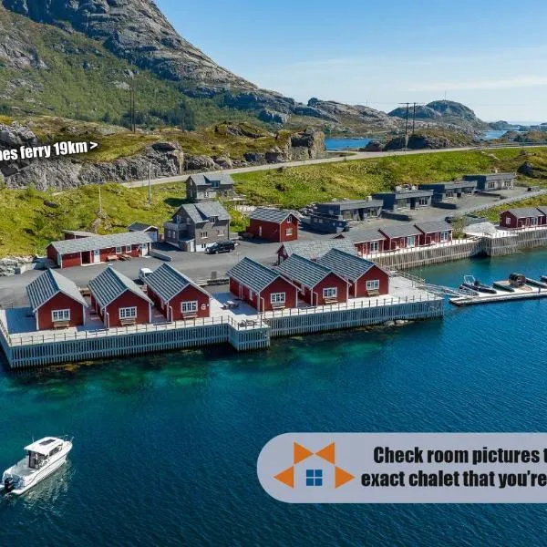 Lofoten Cabins - Kåkern，位于Nusfjord的酒店