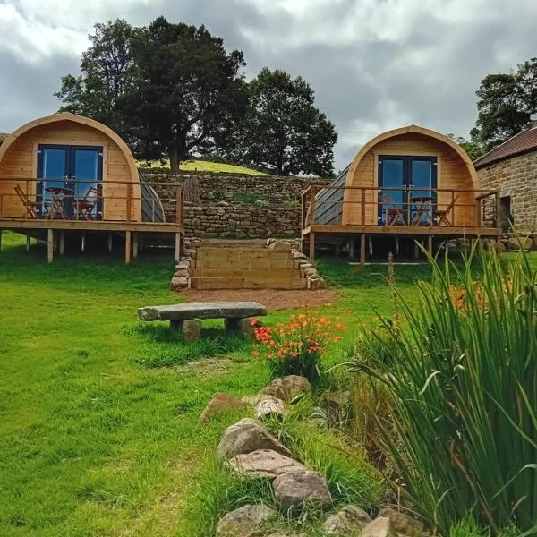 Coombs glamping pods，位于Ingleby的酒店