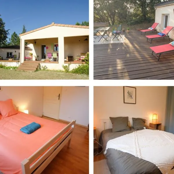 Gîte l échappée bleue Dromoise - villa，位于Aouste-sur-Sye的酒店