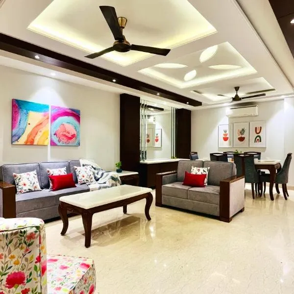 Olive Service Apartments - DLF Cyber City，位于古尔冈的酒店