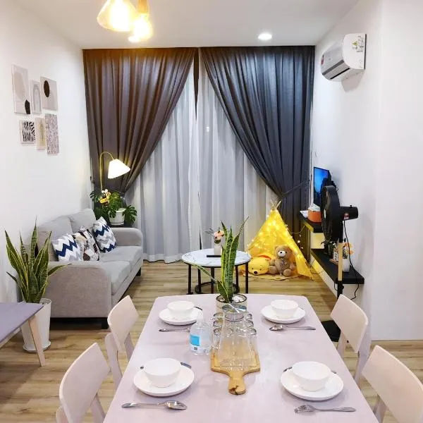 Hanns&FreeWIFI&Washer+Pool@SunshineComfortHMStay3，位于诗巫的酒店