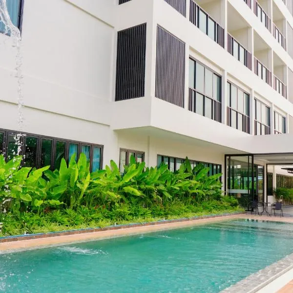 Mountain&Sea Hotel Prachuap，位于Ban Nong Pu Lok的酒店