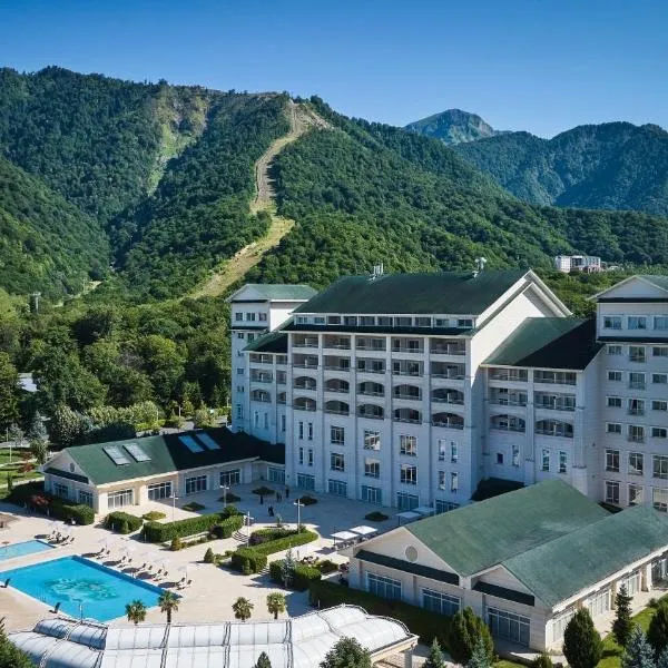Qafqaz Riverside Hotel，位于盖贝莱的酒店