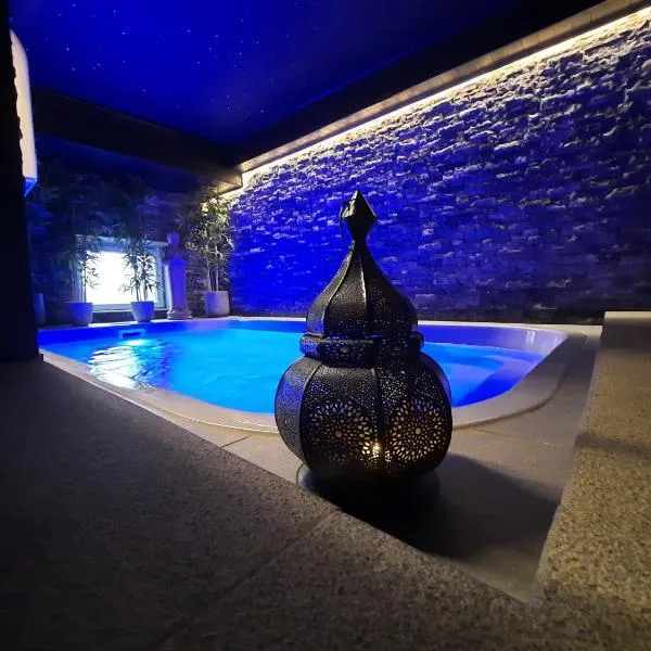 Le Clos des Thermes Suites de Luxe avec wellness privatif，位于Trooz的酒店