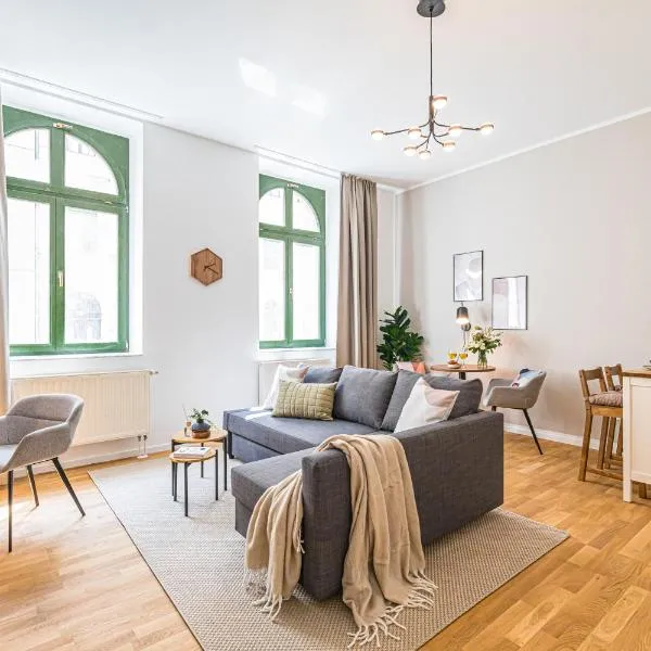 Luxury Style 2 Room Apartment by R&L in Centre，位于莱比锡的酒店