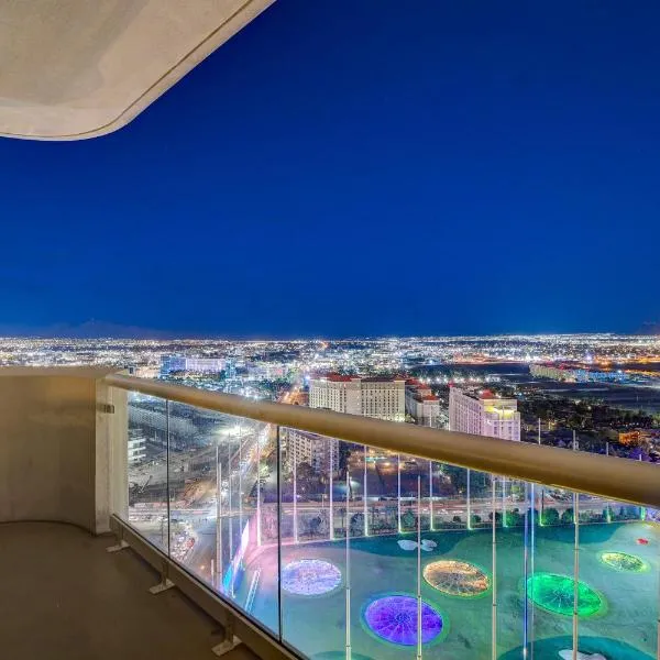 MGM Signature-28-820 1Br 2Ba F1 Pits View Balcony，位于拉斯维加斯的酒店