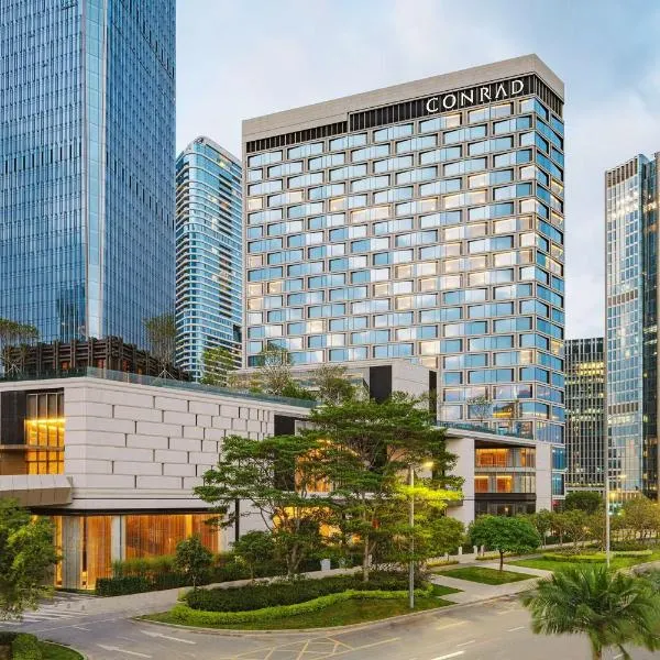 深圳康莱德酒店, 大湾区首间艺术馆式酒店坐拥深圳最美海湾落日点，位于深圳的酒店