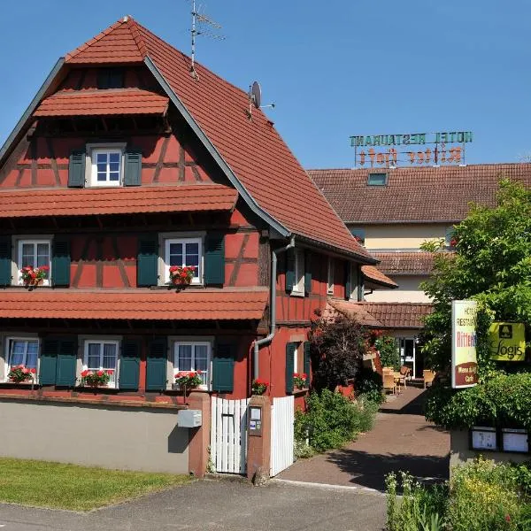 里特霍夫特餐厅酒店，位于Laubach的酒店