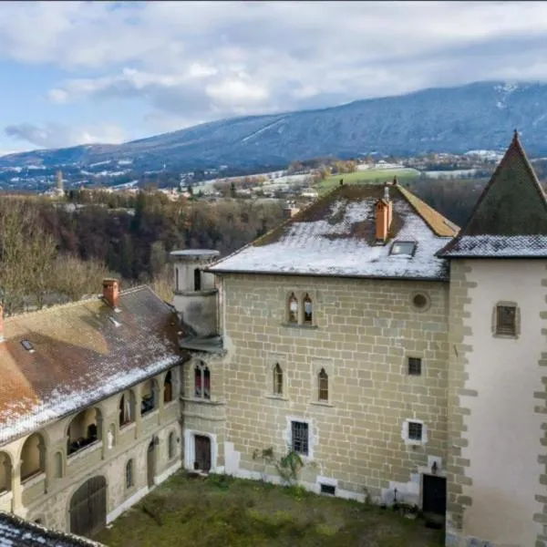 Château De Montpon - Grand logement，位于Saint-Sylvestre的酒店