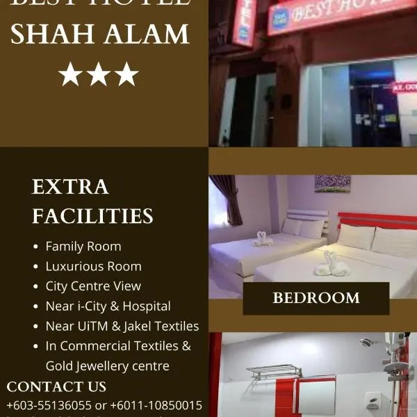 Best Hotel Shah Alam @ UITM, i-City & Hospital，位于莎阿南的酒店