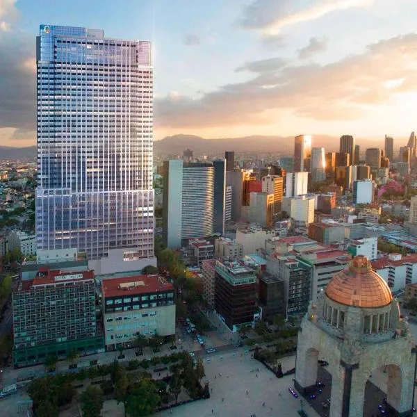 Torre de Lujo en Av Reforma y Monumento Revolución,位于墨西哥城的酒店