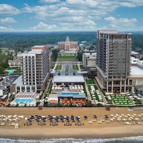 Embassy Suites By Hilton Virginia Beach Oceanfront Resort，位于弗吉尼亚海滩的酒店