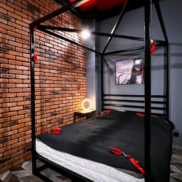 BDSM Red Room Apartment，位于罗兹的酒店